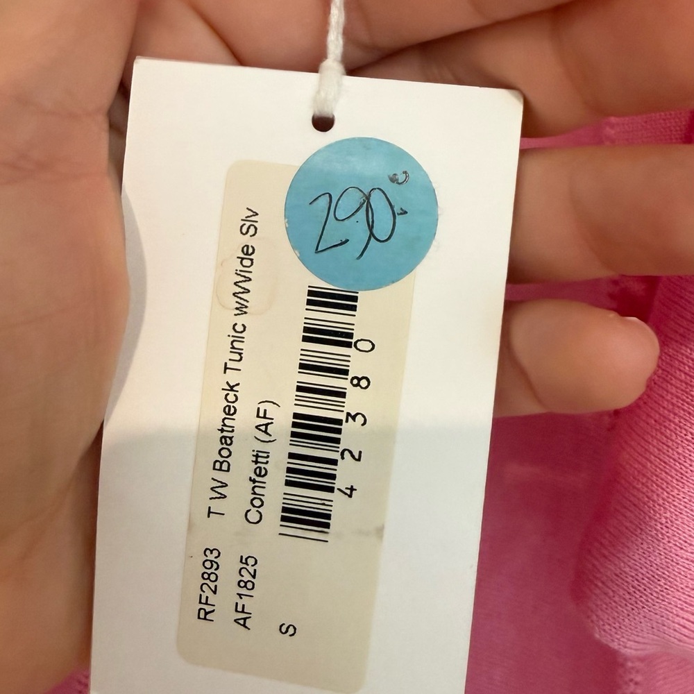 Autumn Cashmere Pink Side-Tie Boatneck Top - Picture 5 of 5
